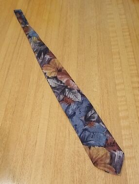 🍂 Tall Man Extra Long Floral Tie 🍁